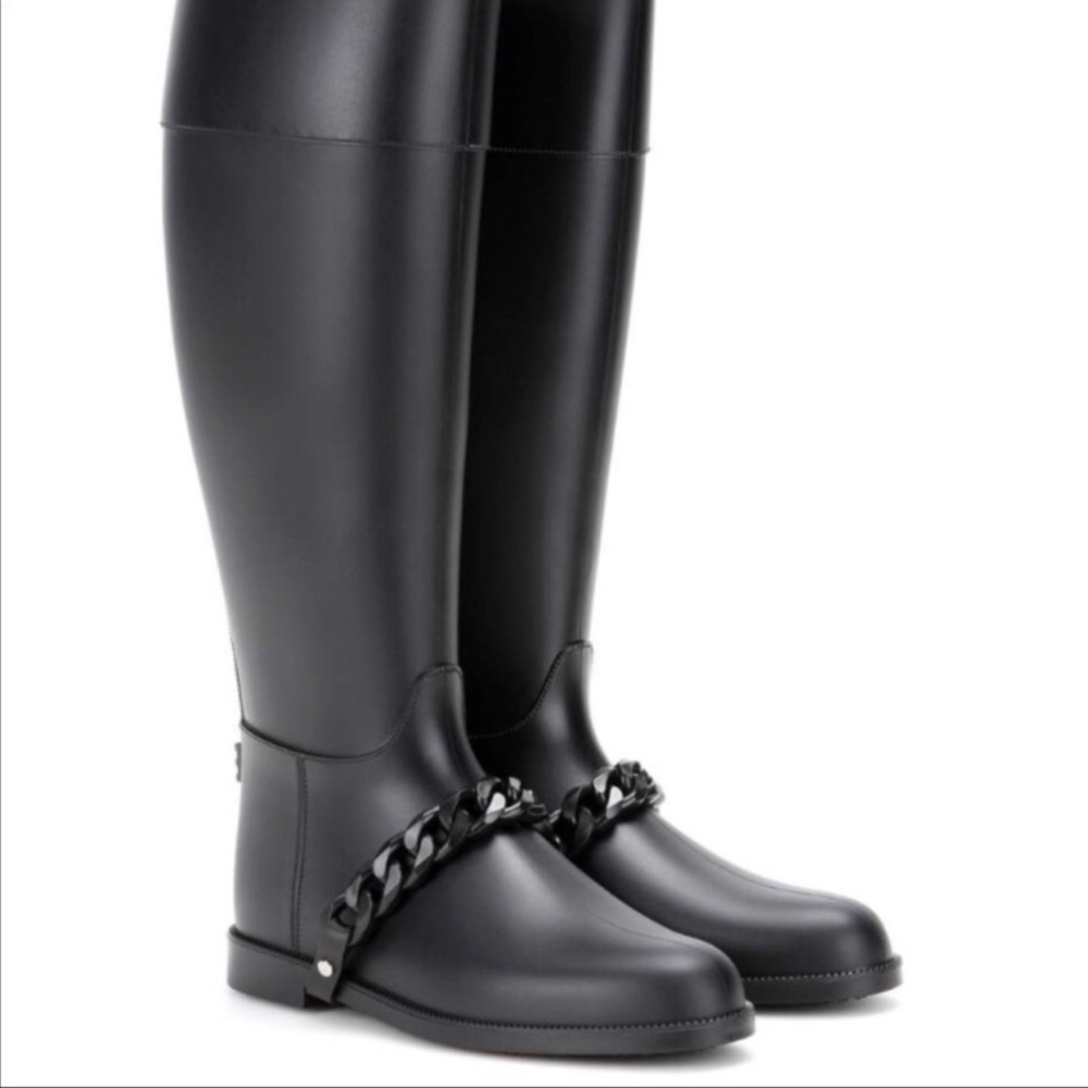 Givenchy Eva Chain Rain Boots